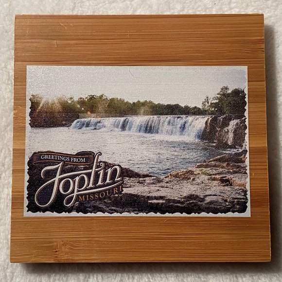 NWT Joplin Missouri Route 66 Set of Wooden Coasters - Picture 13 of 16